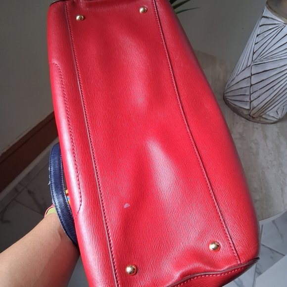 Ralph Lauren Red and Navy Women's Bag - Picture 12 of 16